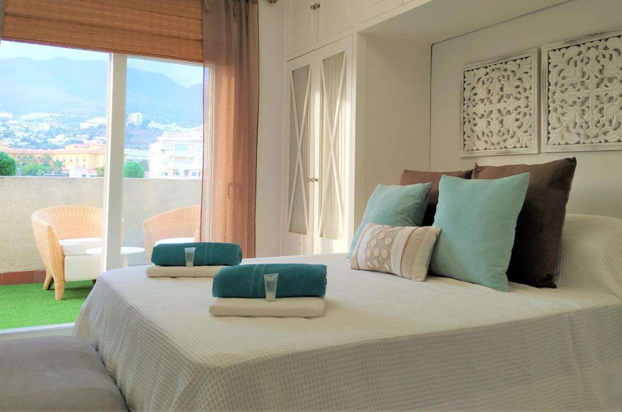 Pena Beach 3 Bedroom Duplex, Bbq, Pool, Sea Views, Benalmadena Ngoại thất bức ảnh